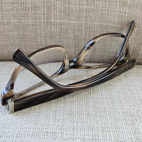 Nine West Ladies Eyeglasses/Glasses Frame Brown Tone NW440 51[]18 135 Frame - Picture 8 of 13
